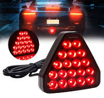 LED Car Rear Brake Light, 12V Universal Rear Tail Light IP67 Waterproof 12V  Triangle Tail Strobe Light for Car. (Smoke), Brake & Tail Light Combos - ...