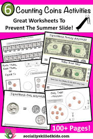 Adding Coins Printable Worksheets For Automaticity Distance Learning Identifying Coins Special Education Elementary Special Education Students