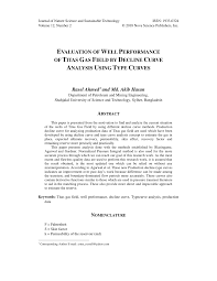 They're formed either by using a positive sentence in the past simple and then adding didn't. Pdf Evaluation Of Well Performance Of Titas Gas Field By Decline Curve Analysis Using Type Curves