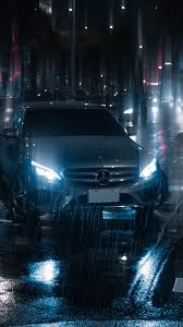 Choose from hundreds of free cars wallpapers. Download Wallpaper 1350x2400 Car Night Rain Light Street Iphone 8 7 6s 6 For Parallax Hd Background