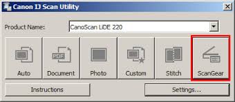 If you do not see this, type ij scan utility in the search bar. Canon Knowledge Base Calibrate The Scanner Lide 110 120 210 220