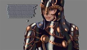 If you want to learn more about digital art check out my online courses. How To Digitally Paint Shiny Metal Armor In Adobe Photoshop
