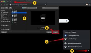 2.now go to system prefrence. How To Change Chrome Theme Background With Your Own Pictures