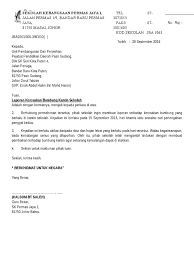 Download contoh surat cuti yang sesuai aturan via rocketmanajemen.com. Surat Laporan Bubung Rosak