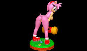 3D file Amy Rose NSFW・Template to download and 3D print・Cults