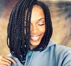 … fall natural hairstyles that will turn heads trending middle part big with fringe. 20 Trending Box Braids Bob Hairstyles For 2020 All Things Hair