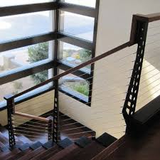It is a little more on the difficult side, however, it is possible for anyone to do. Modern Stair Railing And Balcony Railing Las Vegas Nv Keuka Studios