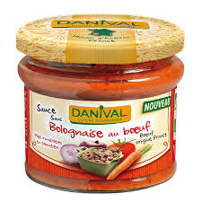 Sauce Bolognaise Au Boeuf 210g Danival
