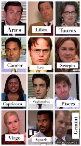 The Office Characters As Zodiac Signs Zodiac Signs Funny Zodiac Signs Zodiac Star Signs