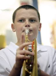 Fifth graders graduate