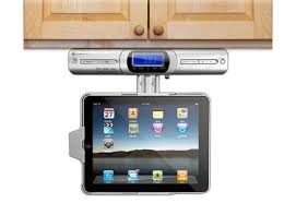 The Ipad Undercabinet Dock Recharges Your Tablet And Provides You With A World Of Space Saving Entertainment In The Kitchen Cooking Washing The Dishes Or Just Kitchen Tablet Ipad Innovation Technology