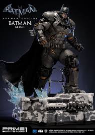 When the ceo of gothcorp is kidnapped, by mr. Batman Xe Suit Statue By Prime 1 Studio Batman Arkham Origins Batman Arkham Origins Batman Statue Batman