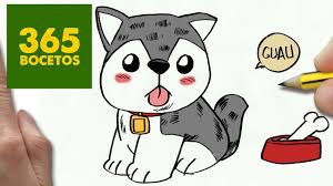 Las mejores y mas lindas flores animadas para dibujar y colorear. Como Dibujar Un Perro Husky Paso A Paso Muy Facil 2021 Dibuja Facil