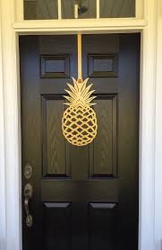 Pineapple Front Door Wreath Front Door Decor Pineapple Decor Door Hangers Elegant Door Wreath Door Decorations Outdoor Wreath Wreaths For Front Door Custom Door Front Door