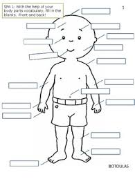 No website has more resources to get you speaking spanish quickly. Body Parts In Spanish Worksheet By Botoulas Academy Of Spanish Tpt