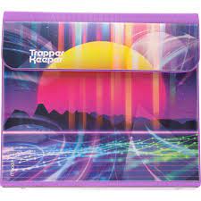 If longevity is your first priority while choosing a trapper keeper, then five star zipper binder would be a good option. Trapper Keeper Binder Sunset 1 Trapper Keeper Walmart Com Walmart Com