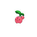 Cherubi's body has a single dark line running over the middle of its head and two, stubby pointed legs. Cherubi Pokedex Stats Moves Evolution Locations Pokemon Database