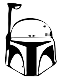 Post processing on this helmet was actually i sanded down the whole helmet with a couple different grits of sandpaper then applied wood filler on. Helmet Black White Silhouette Mandalorian Helmet Clipart