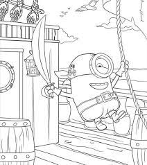 coloriage minions a imprimer moi moche et mechant kleurplaten kleurboek minion halloween page de pirate