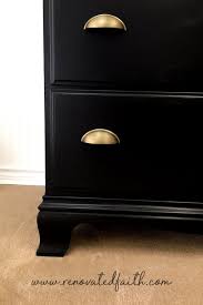 My Best Tips For Painting Furniture Black Dresser Reveal Black Painted Furniture Chalk Paint Furniture Dresser Black Chalk Paint Furniture