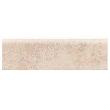Briton Bone 3 In X 12 In Ceramic Bullnose Floor And Wall Tile 0 25702 Sq Ft Piece