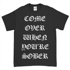 Lil Peep Come Over When You Re Sober Merch Come Over When You Re Sober T Shirt Sober Shirts Sober Tshirt Tour T Shirts