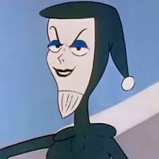 Rocky and Bullwinkle, “Topsy Turvy World”, Christmas Special, 1961. June  Foray, (Natasha Fatale), Paul Frees, (Boris Badenov), created by Jay Ward  and Alex Anderson. , #saturdaymorningcartoons ...