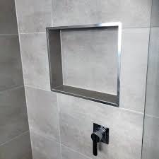 If you want your shower to look more like a spa than a storage place for various shampoo bottles and soaps, then consider installing a shower niche in your bathroom. Top 70 Best Shower Niche Ideas Recessed Shelf Designs