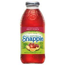 Ok…not really, but you can use your imagination. Buy Snapple Fruit Punch Juice American Food Shop