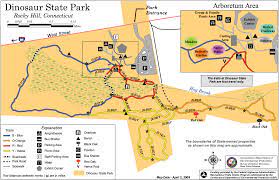 Dinosaur State Park Trail Map Dinosaur State Park - Explore Connecticut