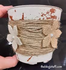 How To Decorate Plastic Plant Pots Outdoor Or Indoors