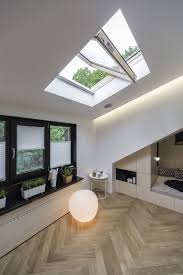 extra daglicht in je huis binnen laten vallen via een dakraam in een schuin dak thuis huis dak