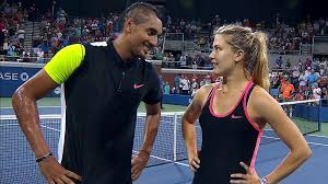But it's his apparent tattoo that has social media talking. Mixed Troubles Falling In Love With Nick Kyrgios And Genie Bouchard At The U S Open
