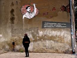 Marek edelman i jego mural. Facebook