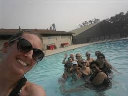 First Aqua Zumba class=SUCCESS, shout out to my 1st timers you crushed it.  Welcome to the Aqua Family!!!