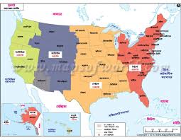 buy time zone map of the united states