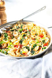 Get the recipe from delish. Shrimp Spinach Pasta Quick And Simple Recipe Fast Food Bistro