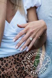 Country Star Chris Lane And Bachelor Alum Lauren Bushnell Are Engaged All The Proposal Details Lauren Bushnell Celebrity Engagement Rings Emerald Engagement Ring