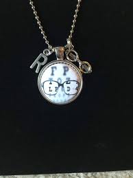 Eye Chart Necklace