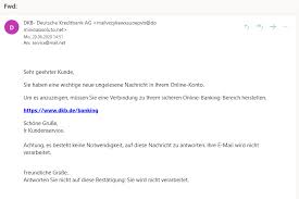 Die deutsche kreditbank ag (dkb) gehört mit über 4,5 mio. Dkb Phishing Eine Wichtige Neue Ungelesene Nachricht Anti Spam Info
