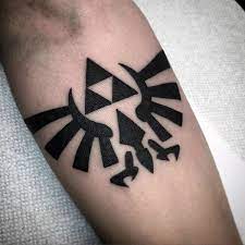 See more ideas about zelda tattoo, tattoos, triforce. 60 Triforce Tattoo Designs For Men Legend Of Zelda Ink Ideas