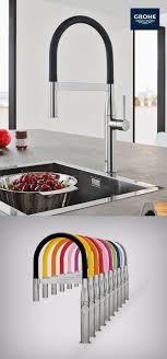 The New Grohe Essence Semi Pro Kitchen Faucet Has Modern Design And Color Options To Fit Any Kitchen Accessoires Cuisine Cuisine Ouverte Cuisine