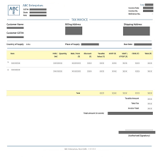 Calculates taxes, rent etc automatically. Gst Invoice Gst Invoice Format Gst Invoice Rules Paisabazaar