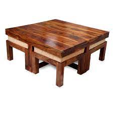 Live edge slabs are perfect for making coffee tables. Classic Luxury Commercial High Quality Handcrafted Sheesham Mango Solid Wood Coffee Table With 4 Stools Living Room Center Table Buy Newest Popular Home Furniture Wooden Side Coffee Table Simple Structure Smart Look