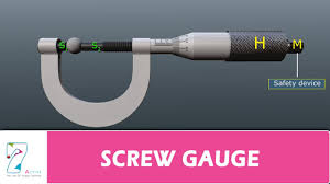 Screw Gauge Youtube