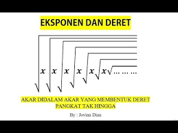 Biar semakin jelas, perhatikan contohnya dibawah ini dari beberapa contoh di atas, sebenarnya ada kesalahaan umum dalam penggunaan kata di dan sering membuat orang cukup binggung, apakah di sambung atau. Akar Di Dalam Akar Sampai Tak Hingga Eksponen Dan Deret Soal Olimpiade Sma Somat 21 Youtube