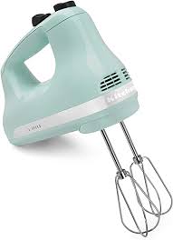 This online merchant is located in the united states at 553 benson rd, benton harbor, mi 49022. Amazon Com Kitchenaid Khm512ic 5 Speed Ultra Power Hand Mixer Ice Blue Home Kitchen
