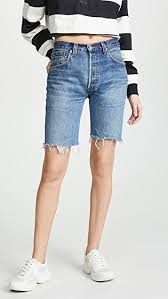 Re Done The Long Shorts Long Shorts Denim Denim Trends