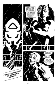 Sin City The Customer Is Always Right Page 1 By Frank Miller Sin City Comic Frank Miller Art Frank Miller