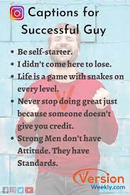 Culture means the perfect and equal development of man on all sides. Best Instagram Captions For Boys In 2020 Copy And Paste Cool Funny Savage Boys Captions For Ig Posts Version Weekly